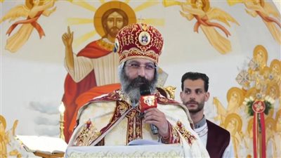 الأنبا مينا: الدولة تهتم ببرج العرب وزيارة الرئيسين السيسي وماكرون تعكس ذلك.. والكنيسة تخدم الجميع