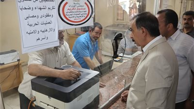 محافظ سوهاج يتفقد المركز التكنولوجي والحملة الميكانيكية ومحطة الصرف والمستشفى المركزي بساقلتة