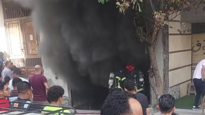 نشوب حريق داخل جراج سيارات في العجمي بالإسكندرية.. والحماية المدنية تتدخل