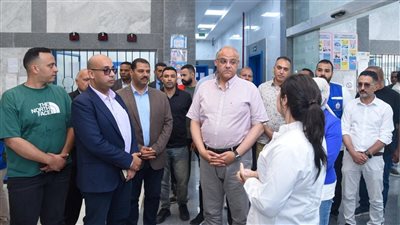 محافظ الإسكندرية يتفقد وحدة طب أسرة تحيا مصر في برج العرب