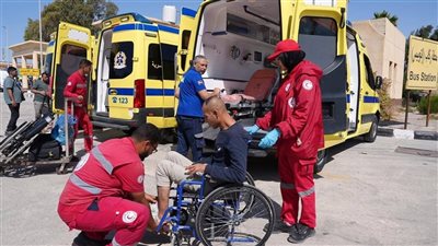 معبر رفح يستعد لاستقبال دفعة جديدة من المرضى والمصابين الفلسطينيين للعلاج في المستشفيات المصرية 