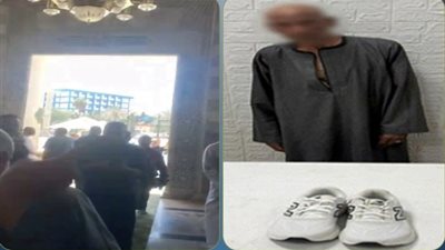 القبض على عاطل لاتهامه بسرقة حذاء من داخل مسجد بالقاهرة