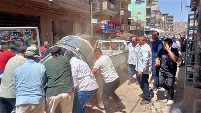 إزالة 80 طن مخالفات بمنية سمنود في الدقهلية.. ورفع إشغالات بأجا والمنصورة