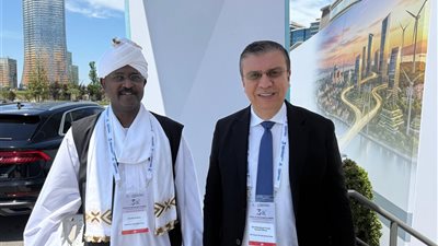 عمرو الليثي يلتقي رئيس الاتحاد العام للصحفيين السودانيين خلال فعاليات القمة العالمية الثالثة للاقتصاد الإسلامي 