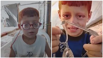 أول تعليق من والدة الصغير الفلسطيني أيوب جنيد بعد تصدره التريند: النظارة اتوفرت له لكنه محتاج عملية
