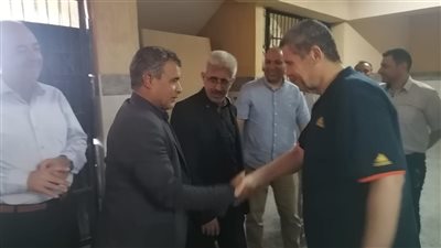 وكيل تعليم شمال سيناء يتفقد أعمال كنترول الشهادة الإعدادية ومركز توزيع الأسئلة بمجمع الامتحانات 