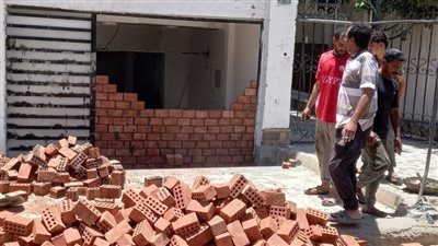 حملة مكبرة بمدينة 6 أكتوبر لإزالة مخالفات وتحويل وحدات سكنية لأنشطة تجارية بالحي الأول