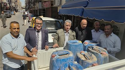 ضبط طن ونصف منظفات منتهية الصلاحية في الأقصر