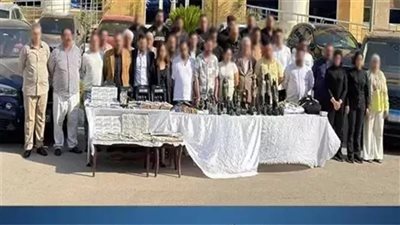 آثار وسلاح وملابس ميري.. إخلاء سبيل عدد من المتهمين في قضية تشكيل عصابي بالجيزة