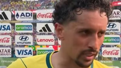 ماركينيوس: أتحمل ذنب خروج البرازيل من كأس العالم.. وأطلب العفو من الشعب