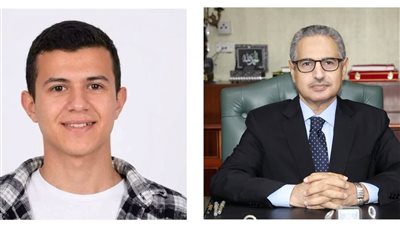 محافظ بني سويف يهنئ الطالب الأول على الجمهورية بمدارس شركة المياه.. ويشيد بتميز التعليم الفني بالمحافظة