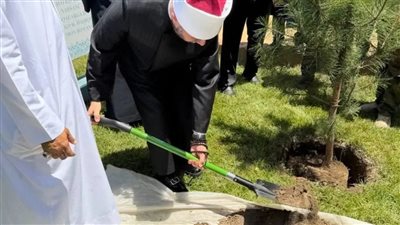 من مصر إلى أوزبكستان.. وزير الأوقاف يغرس 