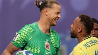 حارس النرويج يعتذر لنيمار بعد استفزازه قبل ركلة الجزاء في ثمن نهائي كأس العالم 2026