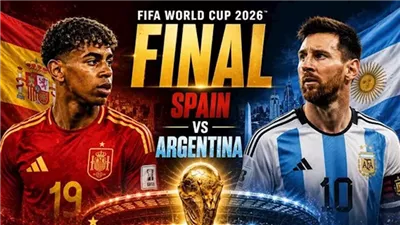 بتوقيت 10 دول.. ميعاد ماتش الأرجنتين وإسبانيا اليوم في نهائي كأس العالم 2026 والقنوات المفتوحة الناقلة 