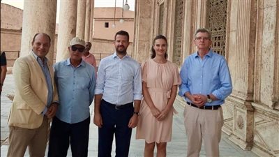 رئيس جمهورية الجبل الأسود وقرينته يزوران قلعة صلاح الدين الأيوبي وجامع محمد علي باشا ومتحف قصر الجوهرة