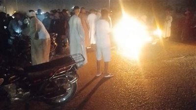 حالتهم خطرة.. إصابة 3 أشخاص إثر حادث انقلاب تروسيكل في قنا