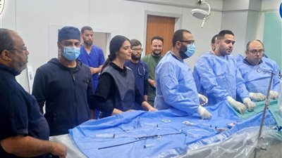 نجاح 8 عمليات لتوسيع الصمام الميترالي بالقسطرة البالونية داخل مستشفى ملوي التخصصي
