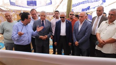 محافظ شمال سيناء يضع حجر الأساس لمكتبة مصر العامة بمدينة العريش