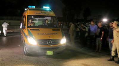 ارتفاع ضحايا حادث تصادم ميكروباص بسيارة نقل في المنيا إلى حالتي وفاة و17 مصابًا