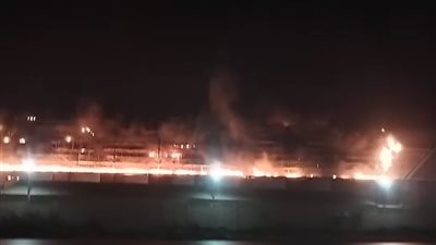 حريق داخل مصنع حاصلات زراعية على طريق الإسكندرية الزراعي.. والحماية المدنية تسيطر عليه