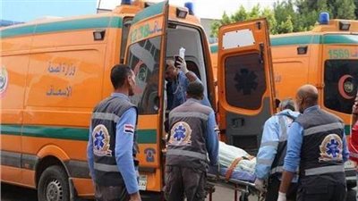 إصابة 7 سيدات في انقلاب توك توك ببني سويف