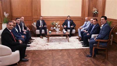 وزير الرياضة يلتقي محافظ جنوب سيناء لبحث دعم وتطوير المنظومة الشبابية والرياضية