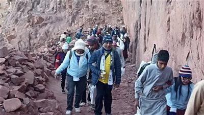  سانت كاترين بجنوب سيناء تستقبل 411 سائحًا وزائرًا لزيارة مقدساتها الدينية والتاريخية والروحانية