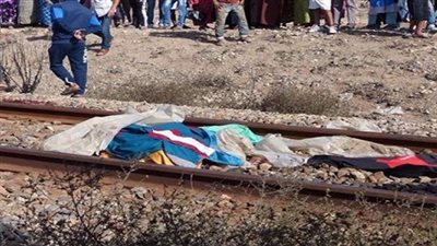 مصرع شخصين أحدهما مجند تحت عجلات القطار بالمنوفية 