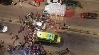 مصرع مسنة صدمتها سيارة مجلس المدينة بالإسماعيلية (صور)  