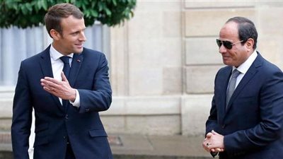 أول تعليق من السيسي بعد إصابة إيمانويل ماكرون بفيروس كورونا