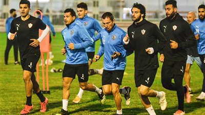 مران الزمالك.. تدريبات بدنية للاعبين وبرنامج خاص لـ