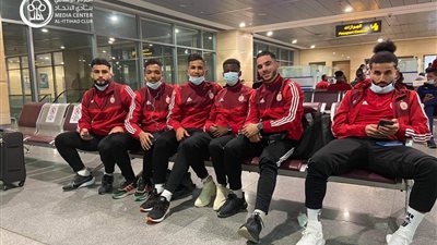 بعثة الاتحاد الليبي تصل الإسكندرية استعدادًا لمواجهة بيراميدز (صور)