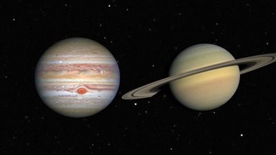 زحل والمشتري.. الاقتران العظيم الذي قد تراه مرة واحدة في العمر