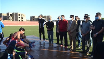 وزير الرياضة يشهد استعراضا للاعبي جنوب سيناء من أبناء المشروع القومي للموهبة والبطل الأولمبي