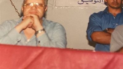 مرتضى منصور ينشر صورة قديمة مع الوزير أشرف صبحي ويعلق :