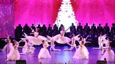 أغاني الكريسماس العالمية وتابلوهات للباليه على قناة وزارة الثقافة بـ