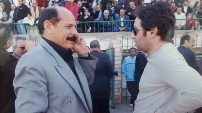 حازم إمام ينعى أحمد البكري رئيس نادي الزمالك