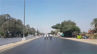 عودة الحركة المرورية بطريق 