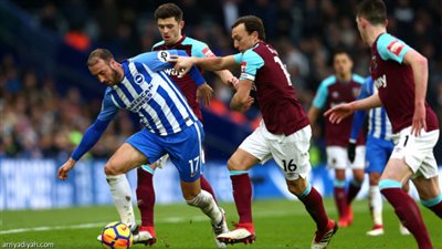 وست هام يخطف تعادلًا مثيرًا أمام برايتون بالدوري الإنجليزي