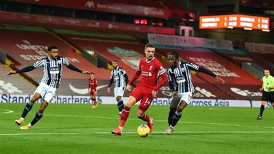 ليفربول يسقط في فخ التعادل أمام وست بروميتش في الدوري الإنجليزي