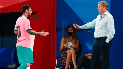 ميسي يتحدث عن علاقته مع كومان ومهمة رئيس برشلونة القادم 