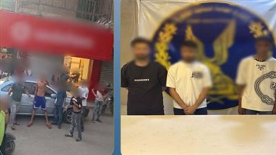 فرش بسمك أمام المحل بتاعي.. القبض على طرفي مشاجرة السلام بعد التلويح بإشارات خادشة بالقاهرة 
