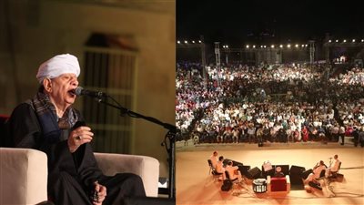 في رحاب العشق الإلهي.. لقطات من حفل ياسين التهامي بمهرجان القلعة الـ 34
