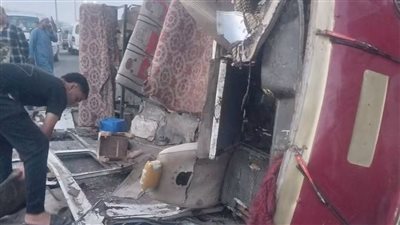 ارتفاع عدد ضحايا حادث ميكروباص عمالة المنوفية إلى 3 وفيات