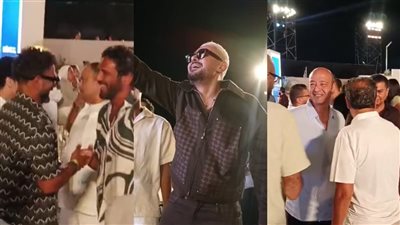 نجوم الفن والإعلام في حفل شاهد بـ Kyma Beach SouthMed