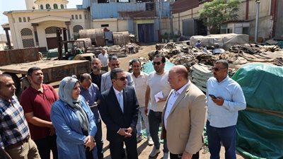 محافظ المنوفية يتفقد المنطقة الصناعية بقويسنا.. ويوجه بتيسير الإجراءات للمستثمرين وإزالة الإشغالات