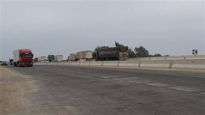 إعادة فتح الطريق الإقليمي بالمنوفية أمام حركة السيارات بعد تحسن مستوى الرؤية 
