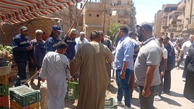تحرير 45 محضرًا ورفع 15 حالة إشغال وتقنين 20 توك توك في قنا 