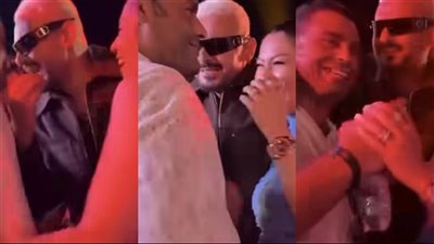 بطريقة ساخرة.. رامز جلال يعنف محمد عبد المنصف بعد زواجه على لقاء الخميسي.. وحارس الزمالك السابق: مش هعمل كده تاني