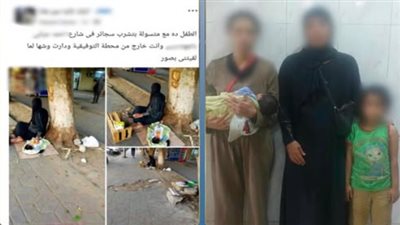 القبض على سيدتين بتهمة استغلال صغيرين في أعمال التسول بالجيزة